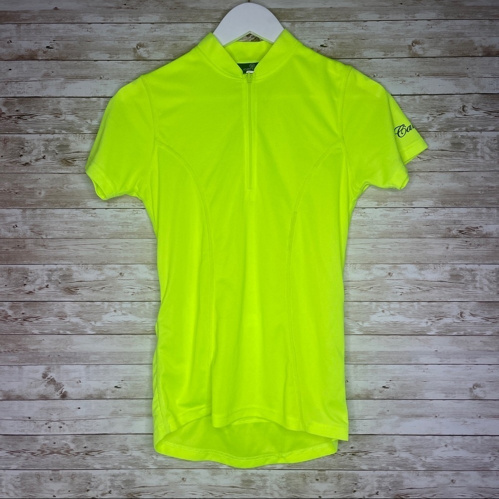 Canari S Neon Yellow Bicycle Jersey​​